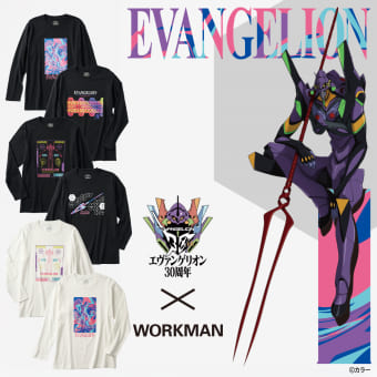 エヴァンゲリオンプリント長袖Tシャツ